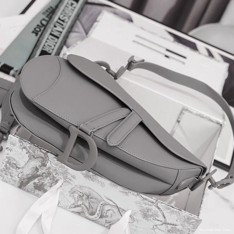 Cheap Calfskin Dior Bag Ultramatte Grey Saddle 0726 Luxury